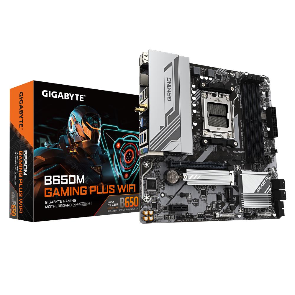 GIGABYTE B650M Gaming Plus WiFi MATX motininė plokštė