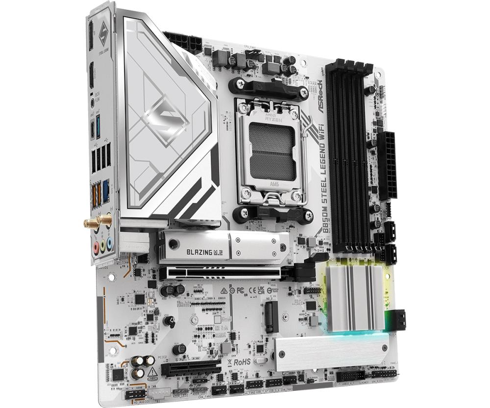 ASROCK B850M Steel Legend WiFi mATX Mātesplate