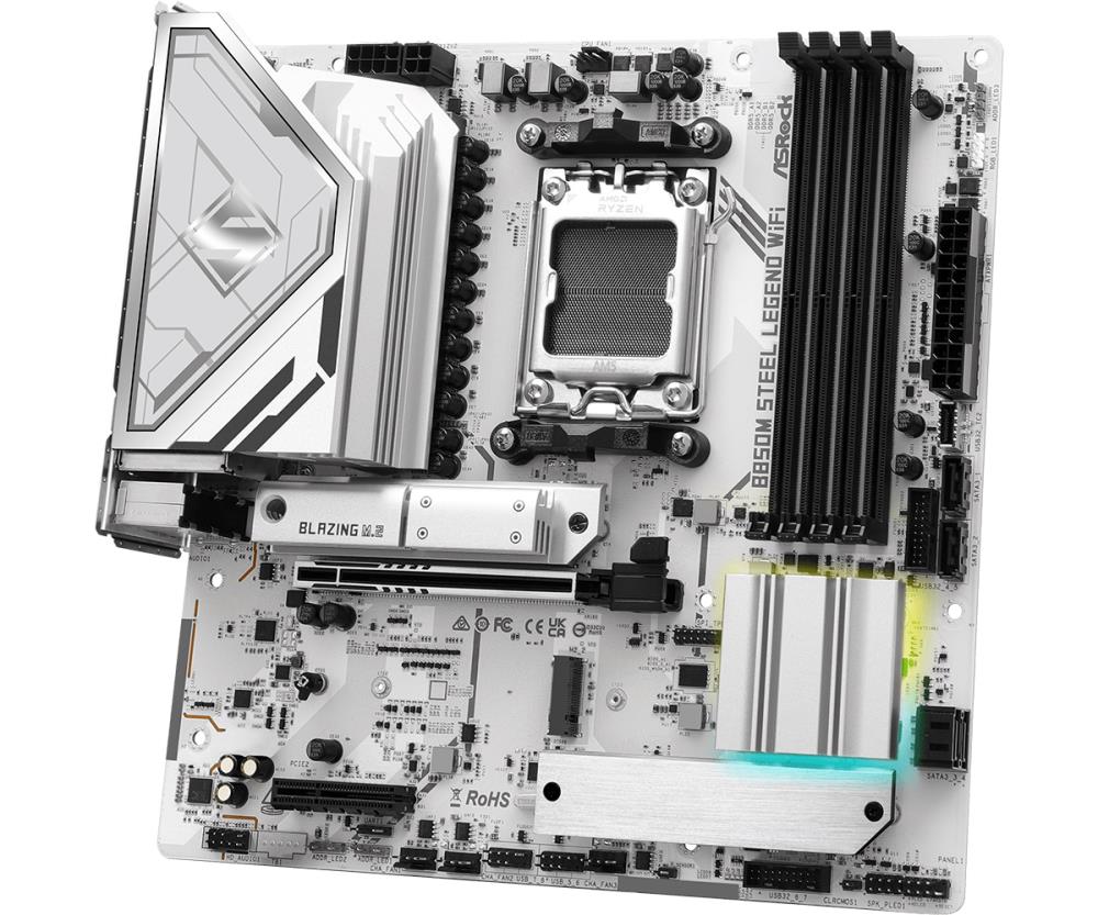 ASROCK B850M Steel Legend WiFi mATX Mātesplate