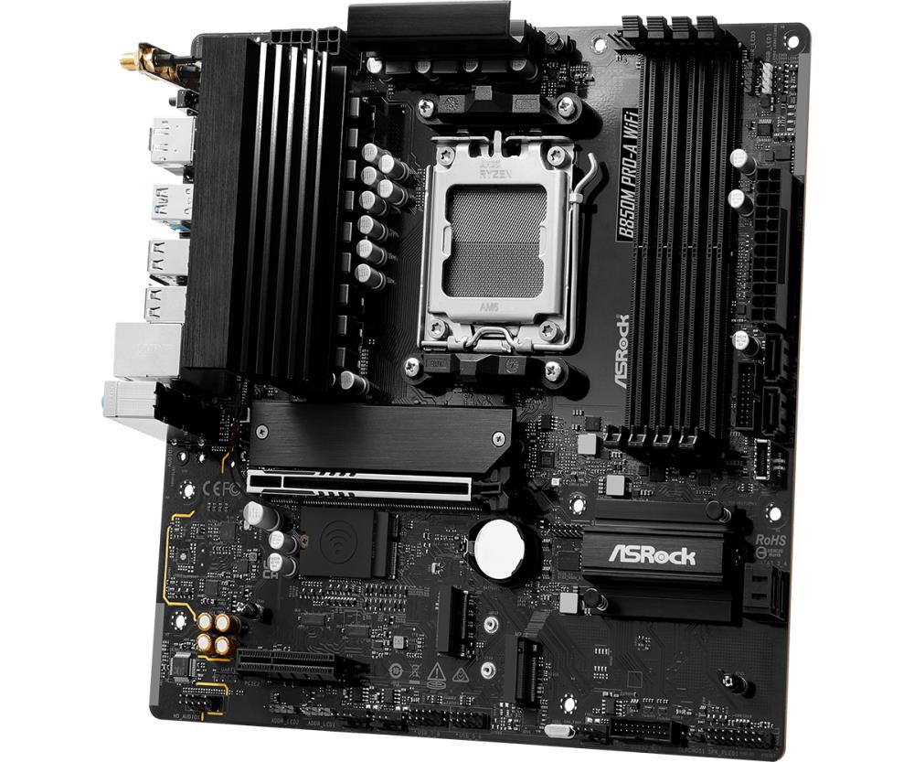 ASROCK B850M PRO-A WiFi Micro ATX Emaplaat