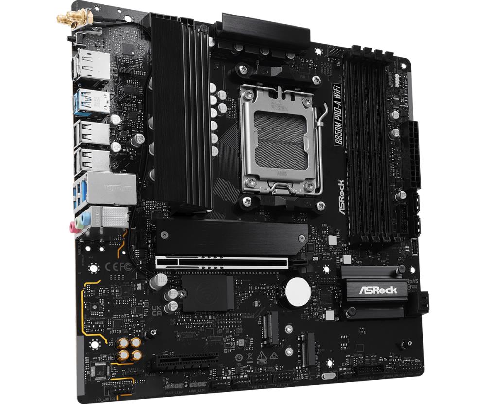 ASROCK B850M PRO-A WiFi Micro ATX Emaplaat