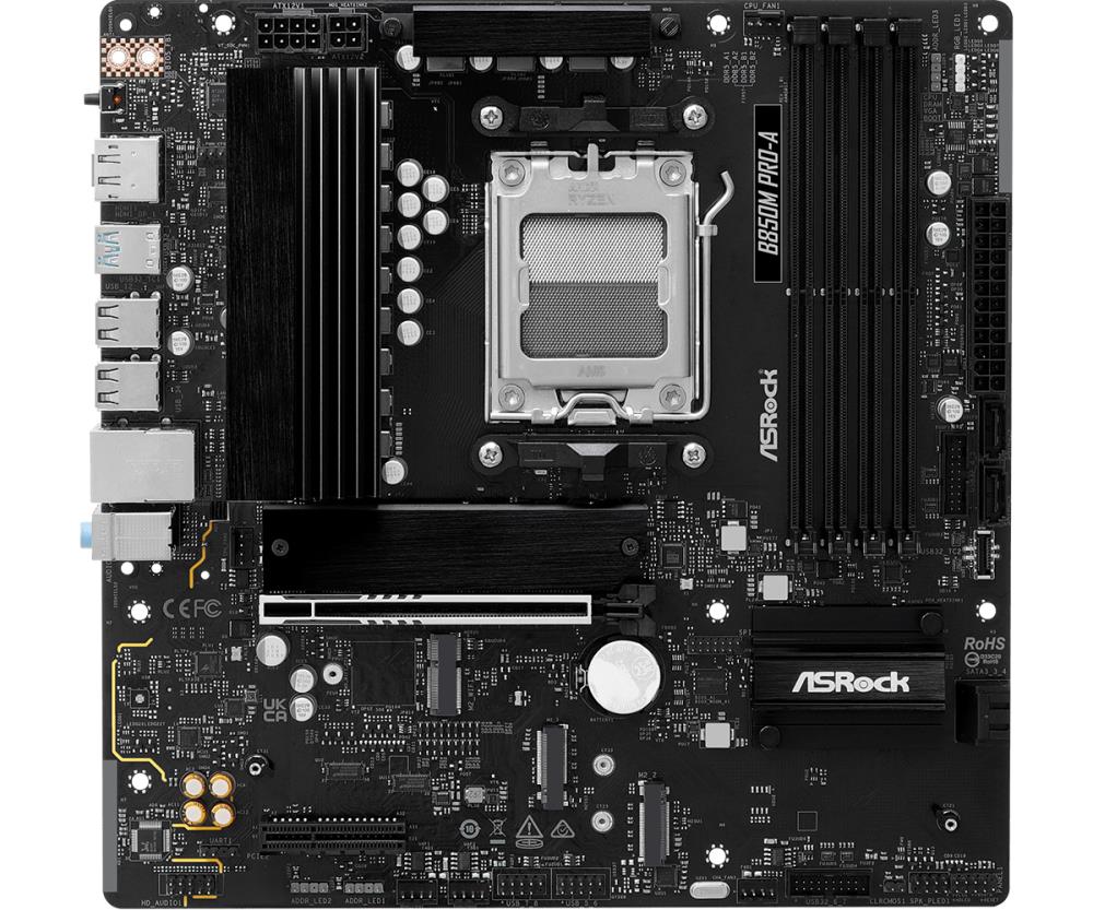 ASROCK MB B850M PRO-A AMD B850 Micro ATX Mātesplate