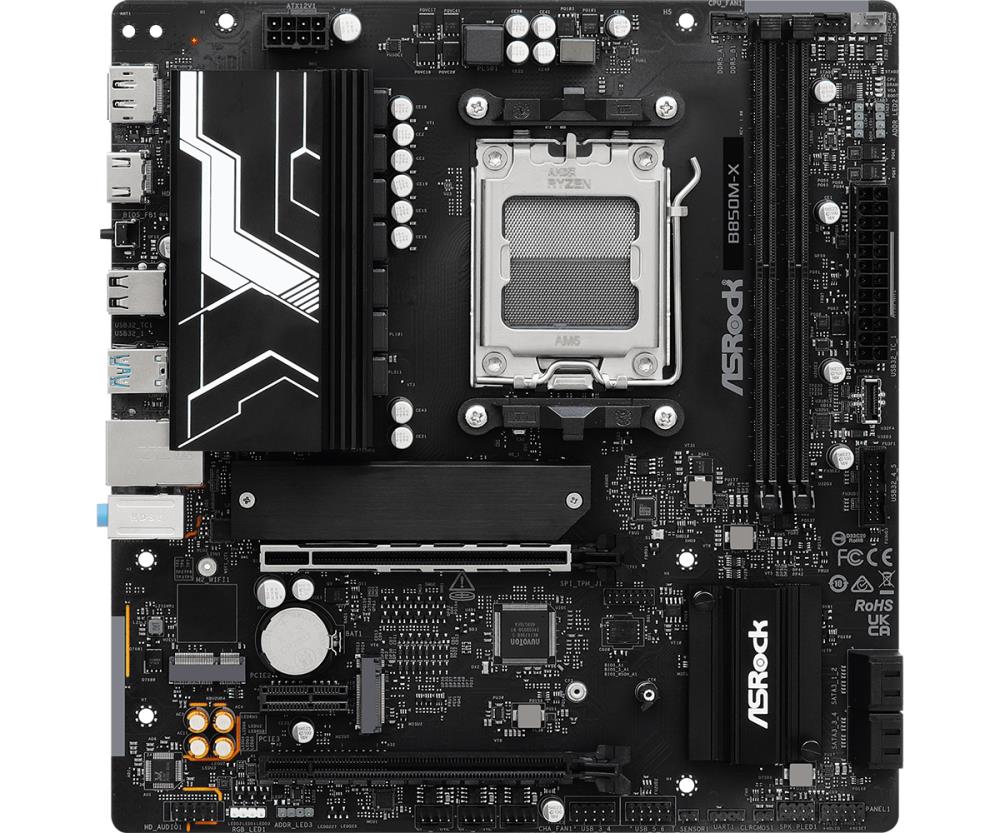 ASROCK B850M-X Micro ATX mātesplate AMD SAM5