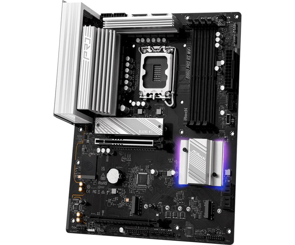 ASROCK MB B860 S1851 ATX Pro RS WiFi Plokštė