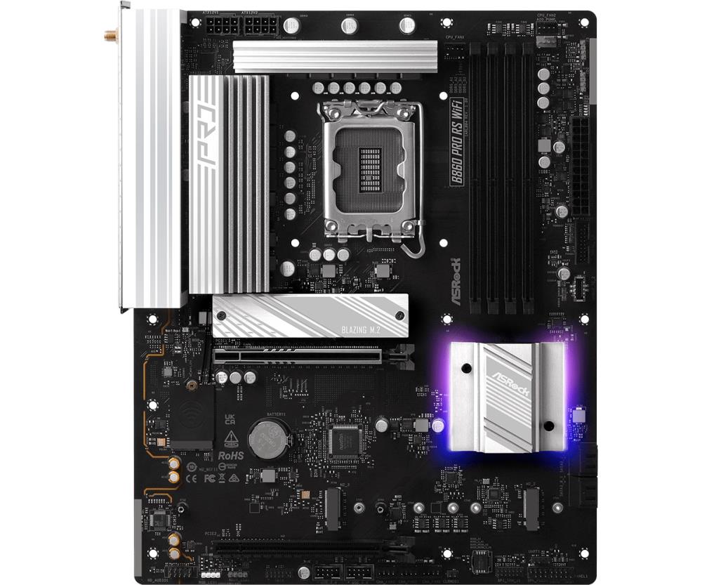 ASROCK MB B860 S1851 ATX Pro RS WiFi Plokštė