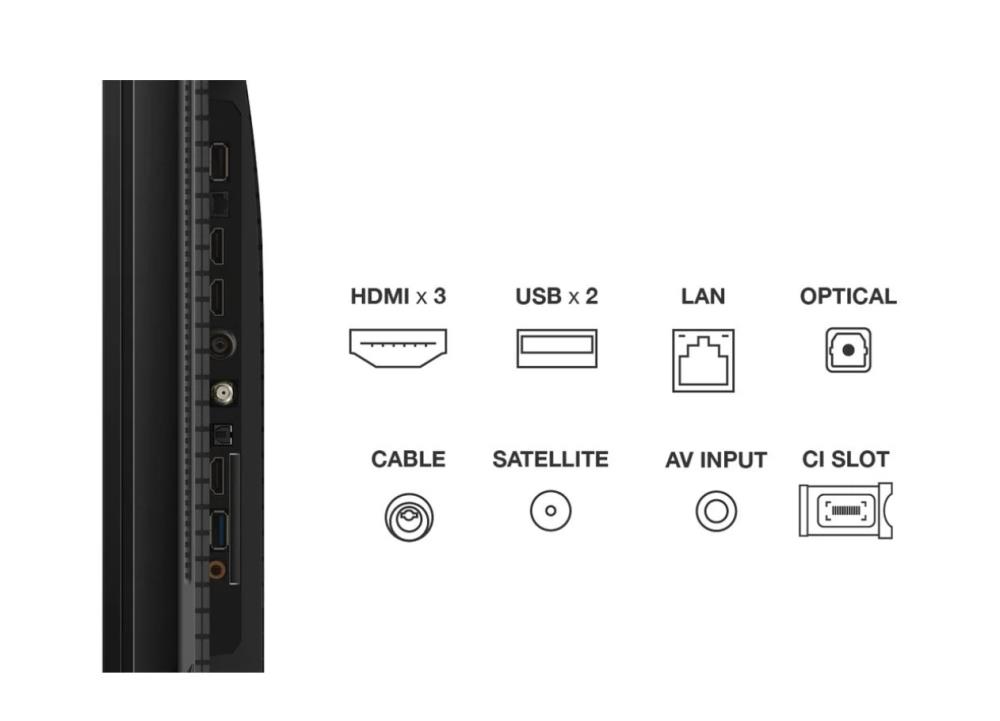 TCL 85C655 QLED 4K TV - 85" LCD Ekrāns