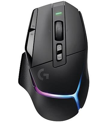 Logitech G502X Plus Bezvadu Spēļu Pele