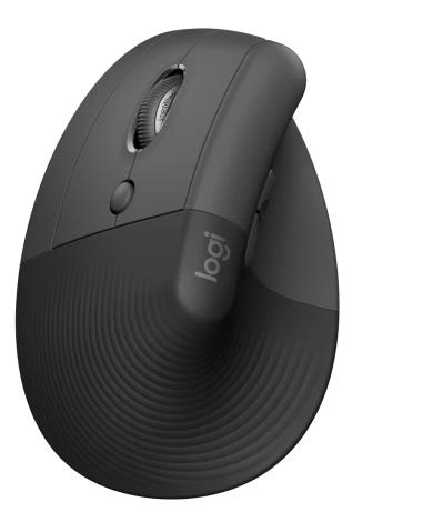 Logitech 910-006474 Vertical Wireless Mouse Black