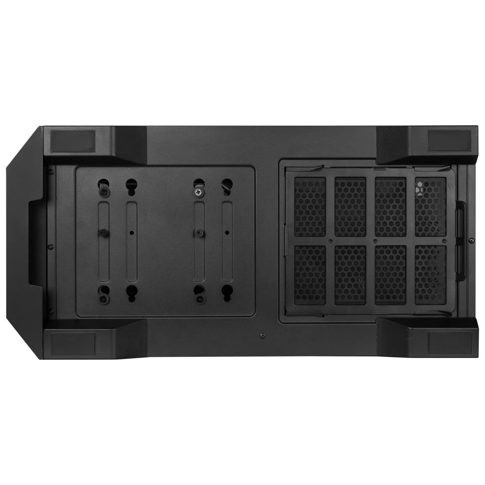 CHIEFTEC GA-01B-L-OP Torņa korpuss, Melns