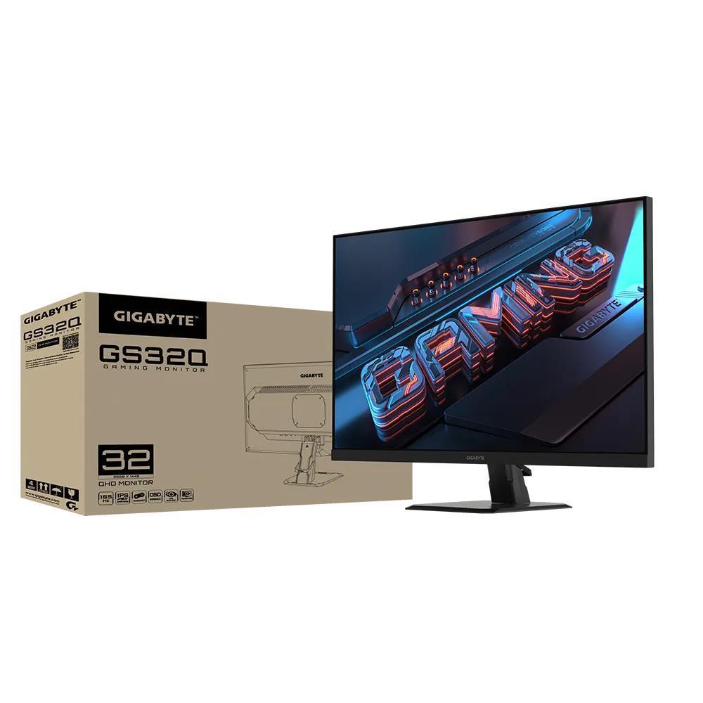 LCD Monitor|GIGABYTE|GS32Q|32"|Gaming|Panel IPS|2560x1440|16:9|170 ??|Matte|1 ms|Tilt|Colour Black|GS32QEK