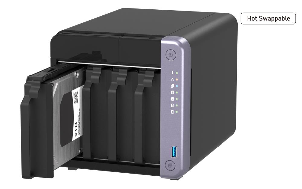 QNAP TS-432X-4G 4-Bay NAS Storage Rack (No HDD)