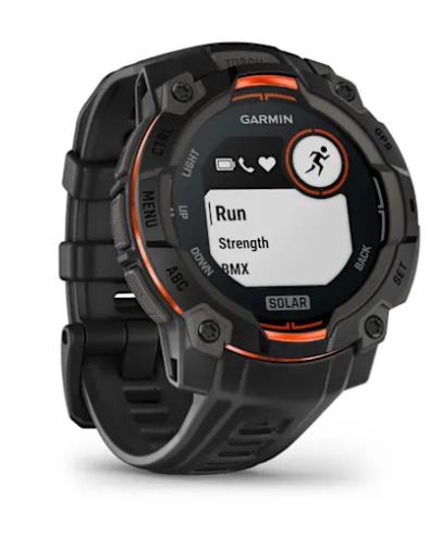 Garmin Instinct 3 Solar nutikell Must 010-02934-00