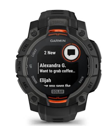 Garmin Instinct 3 Solar nutikell Must 010-02934-00