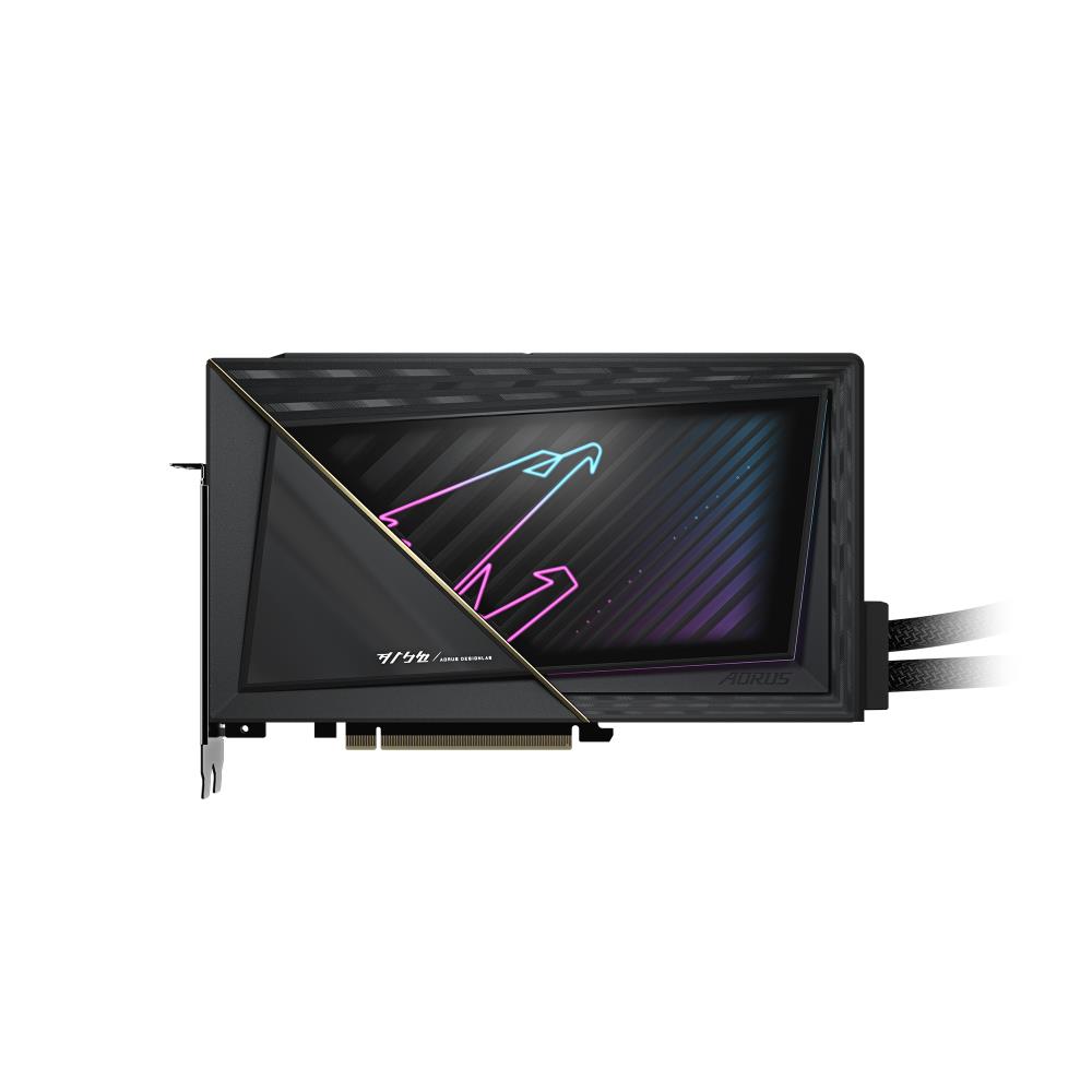 Graphics Card|GIGABYTE|NVIDIA GeForce RTX 5090|32 GB|GDDR7|512 bit|PCIE 5.0 16x|GPU 2655 MHz|Water cooling|1xHDMI|3xDisplayPort|GV-N5090AORUSXW-32GD1.0