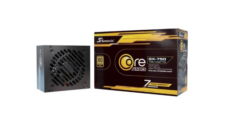 CASE PSU ATX 750W/CORE GX-750 SEASONIC