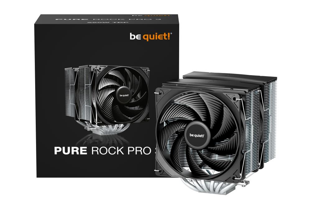 Be Quiet Pure Rock Pro 3 BK041 Efficient CPU Cooler