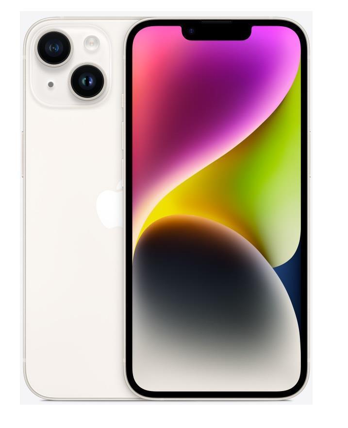 Apple iPhone 14 128GB Zvaigžņota - Modelis MPUR3