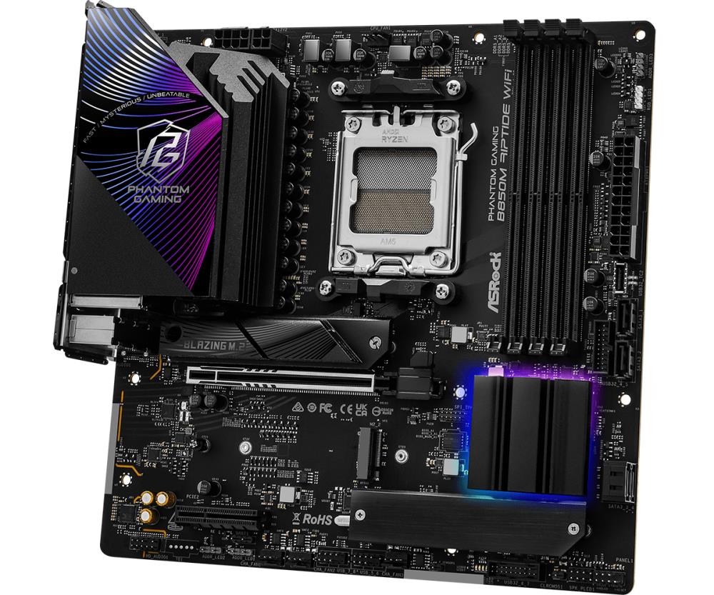 ASROCK B850M Riptide WiFi MATX Pagrindinė plokštė