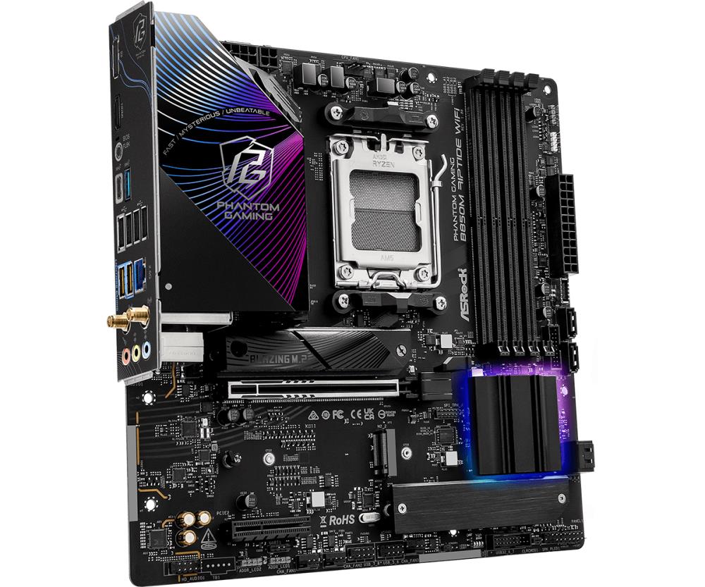 ASROCK B850M Riptide WiFi MATX Pagrindinė plokštė