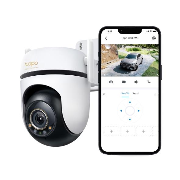 TP-LINK Tapo C530WS Bezvadu Panorāmas/Tilt Drošības Kamera
