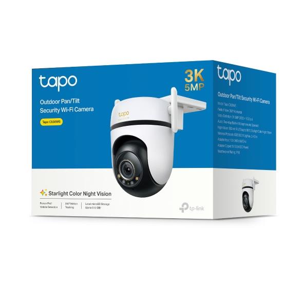 TP-LINK Tapo C530WS Bezvadu Panorāmas/Tilt Drošības Kamera