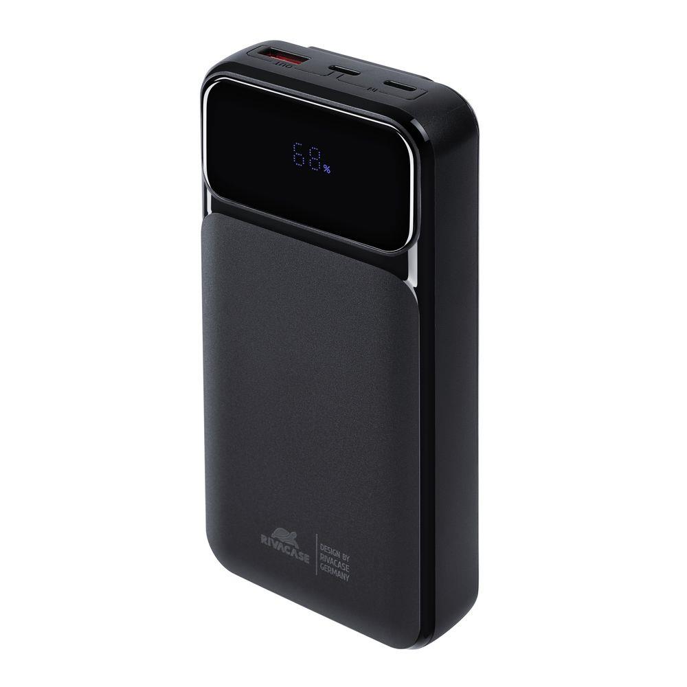 RIVACASE VA2221 20000mAh Barošanas Banka Melna