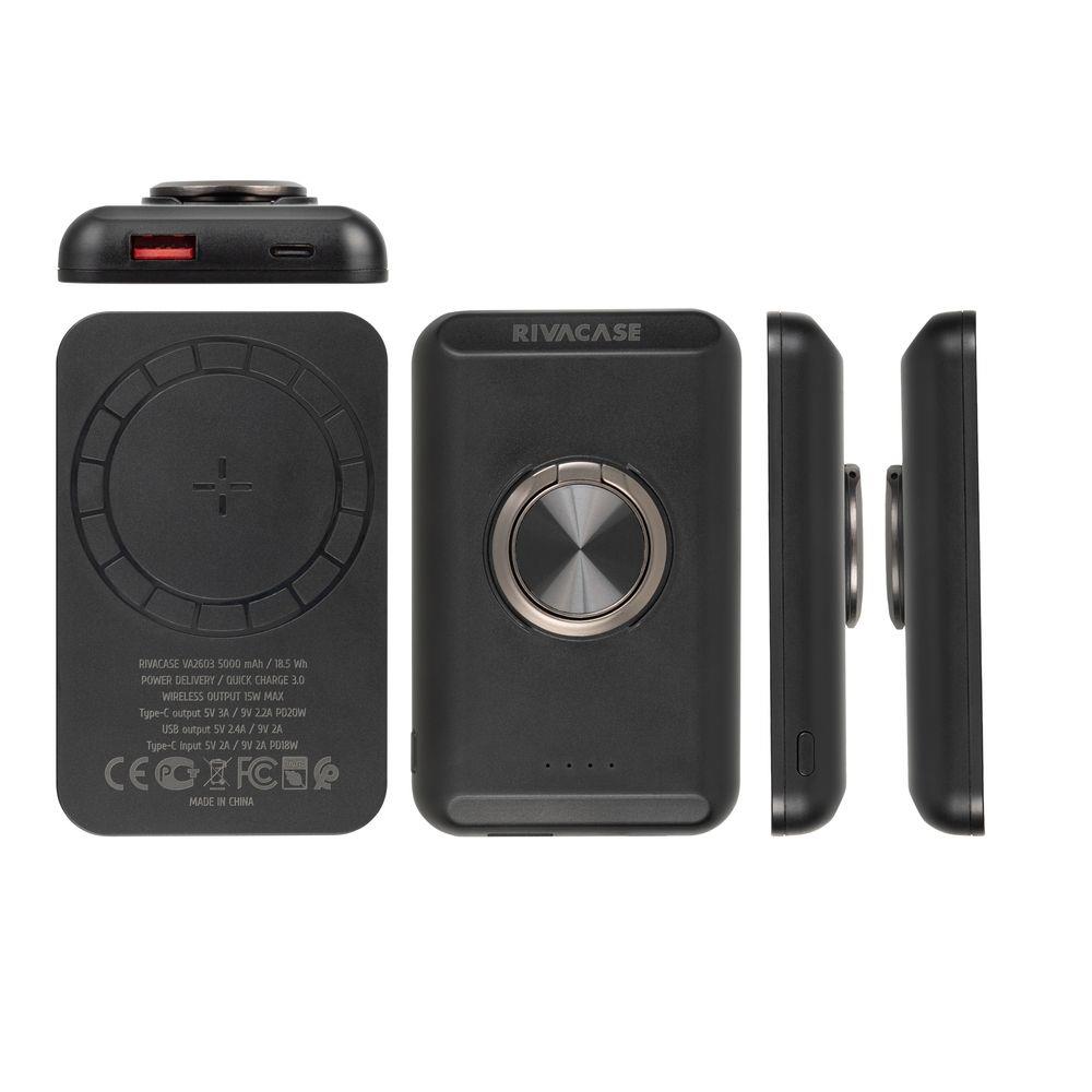 RIVACASE VA2603 5000mAh MagSafe barošanas banka