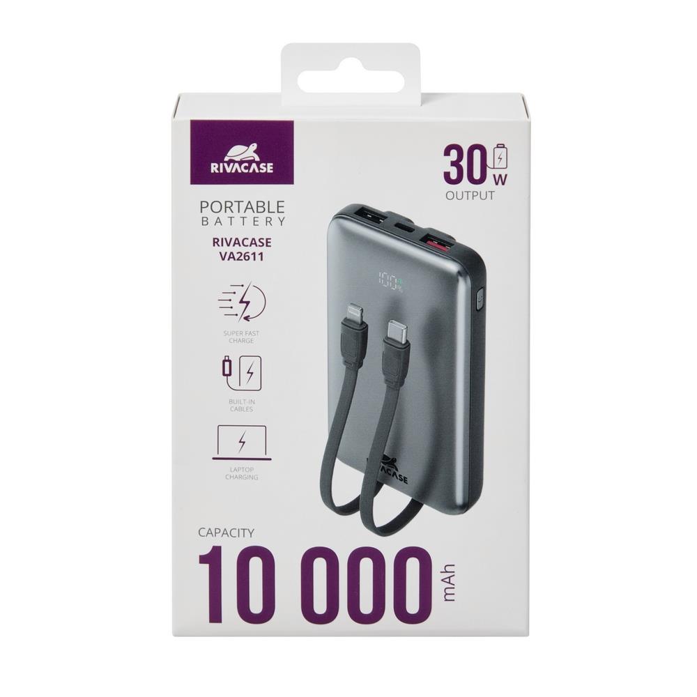RIVACASE VA2611 Power Bank 10000mAh USB