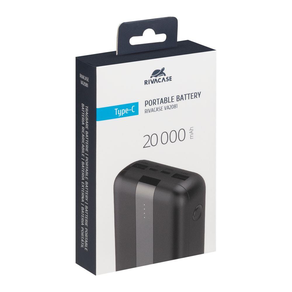 RIVACASE VA2081 черный 20000mAh Power Bank