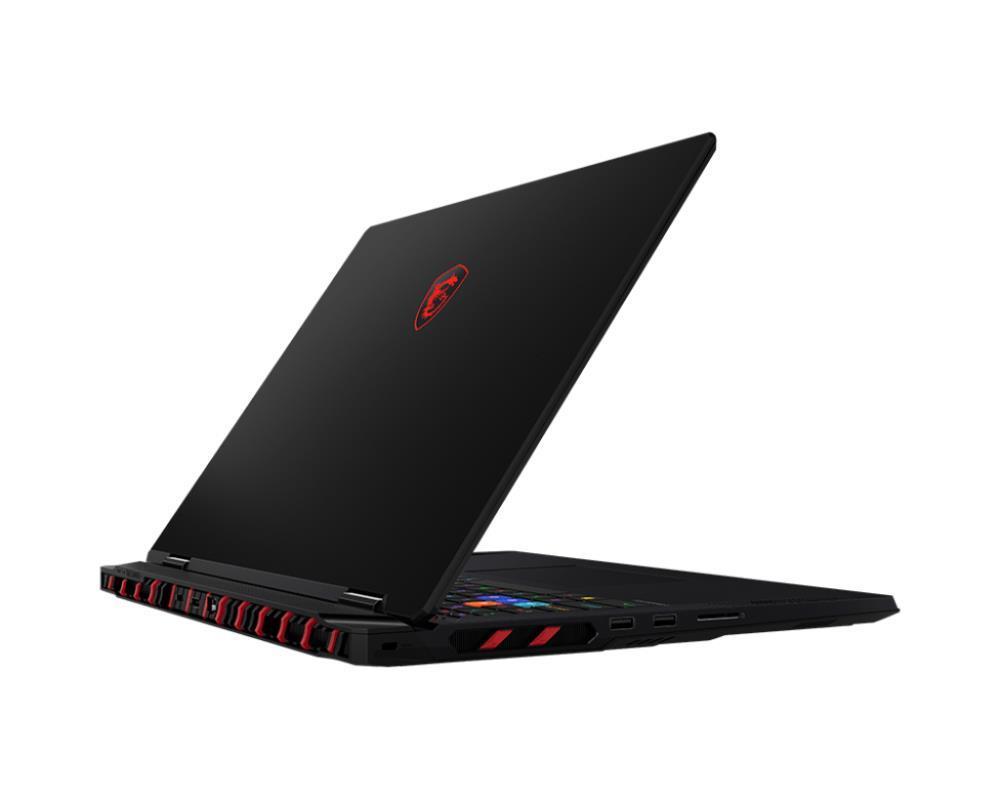 MSI Raider 18 HX AI A2XWIG Itin greitas žaidimų nešiojamas kompiuteris