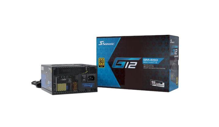 CASE PSU ATX 650W/G12 GM-650 SEASONIC