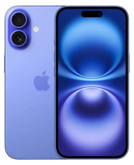 Apple iPhone 16 Plus 128GB Ultramarīns MXVX3