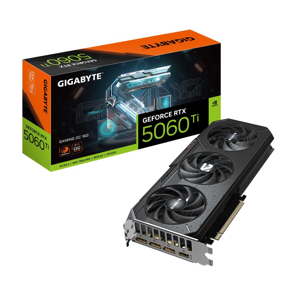 GIGABYTE RTX5060TI 16GB Mängude Graafikakaart