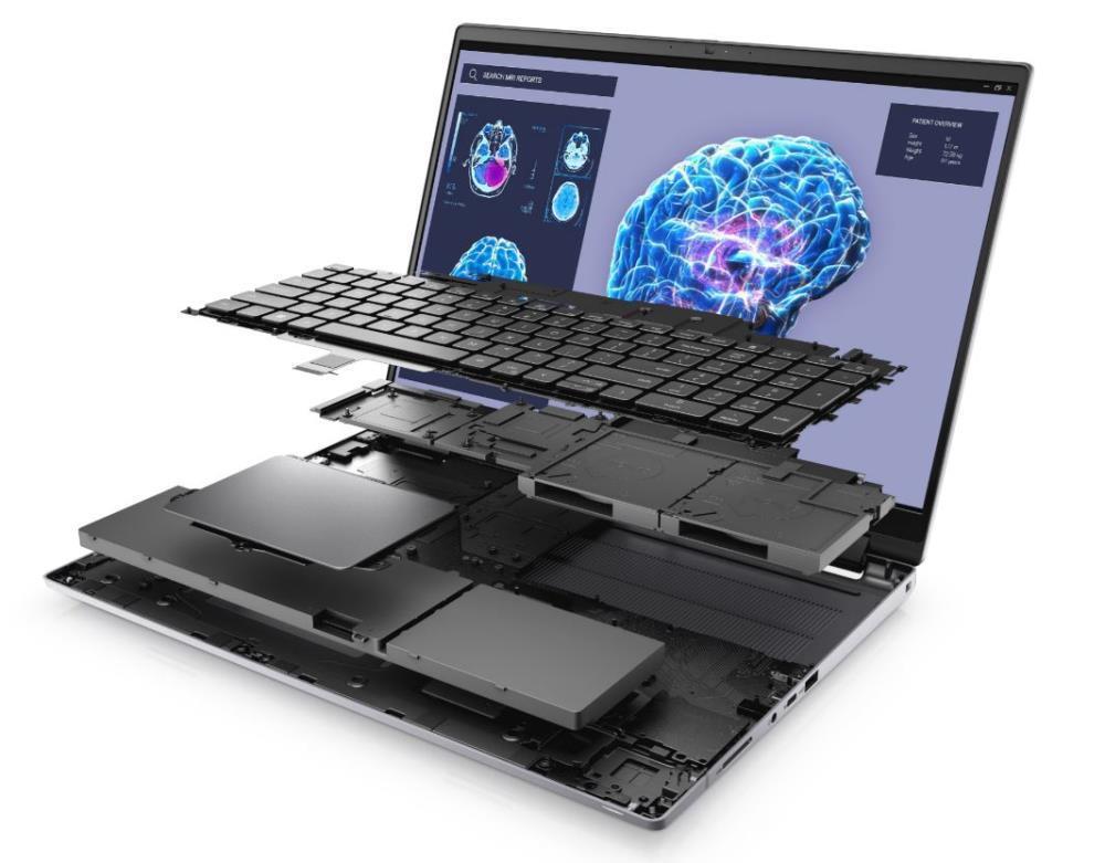 DELL NB PRE 7680 CI9-13950HX 16" 32GB 1TB Sülearvuti