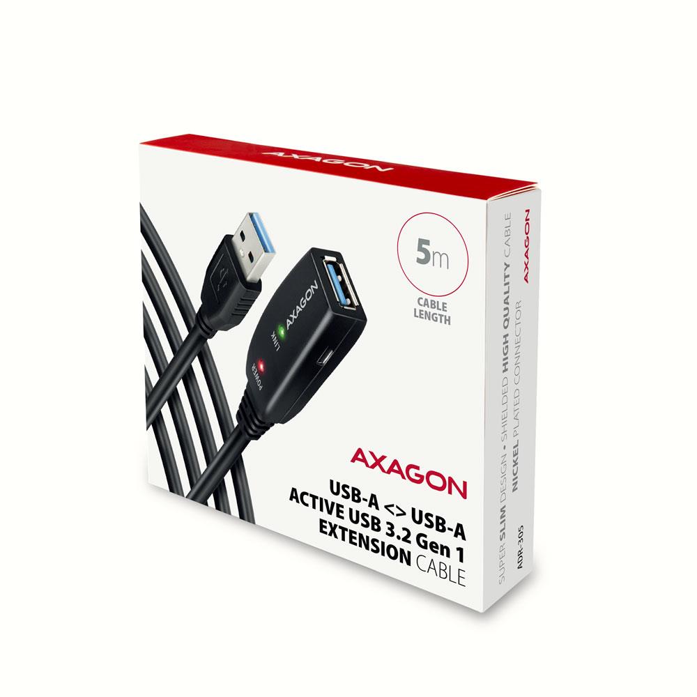AXAGON ADR-305 5M USB 3.2 Aktiivne Pikenduskaabel