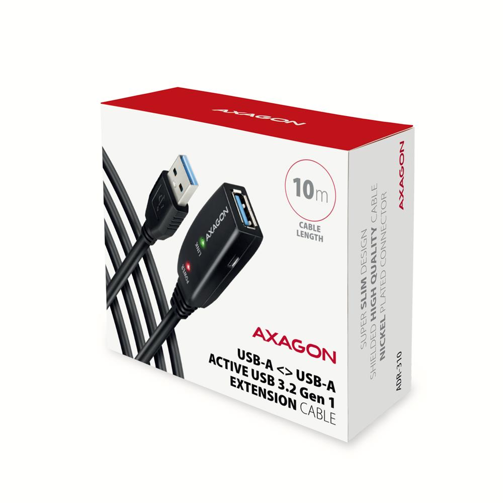 Axagon ADR-310 USB 3.2 aktiivne kaabel 10m