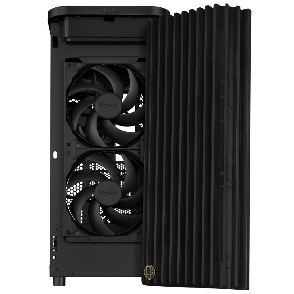 CASE MIDITOWER ATX W/O PSU/PROART PA401 WOOD MET PWM ASUS