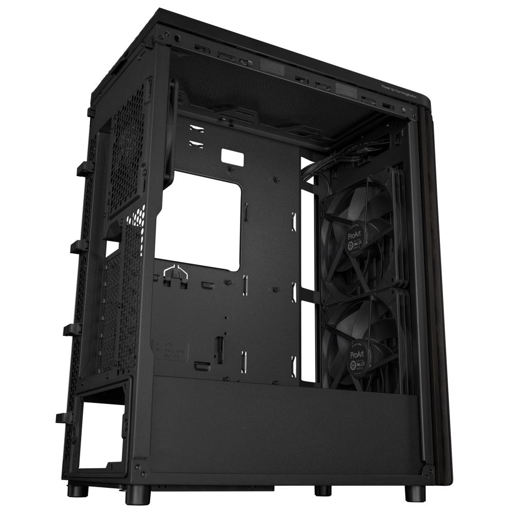 CASE MIDITOWER ATX W/O PSU/PROART PA401 WOOD MET PWM ASUS