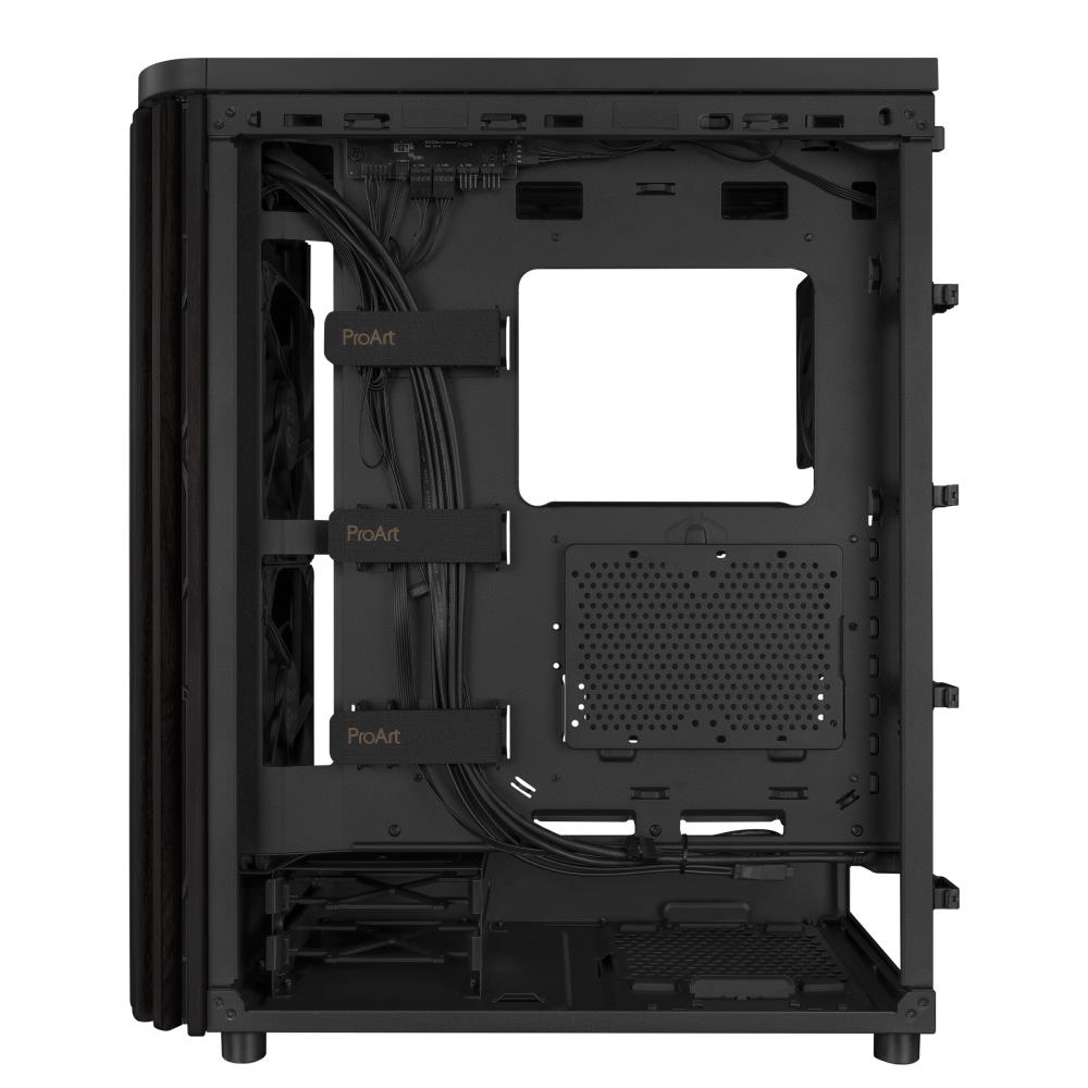 CASE MIDITOWER ATX W/O PSU/PROART PA401 WOOD TG PWM ASUS