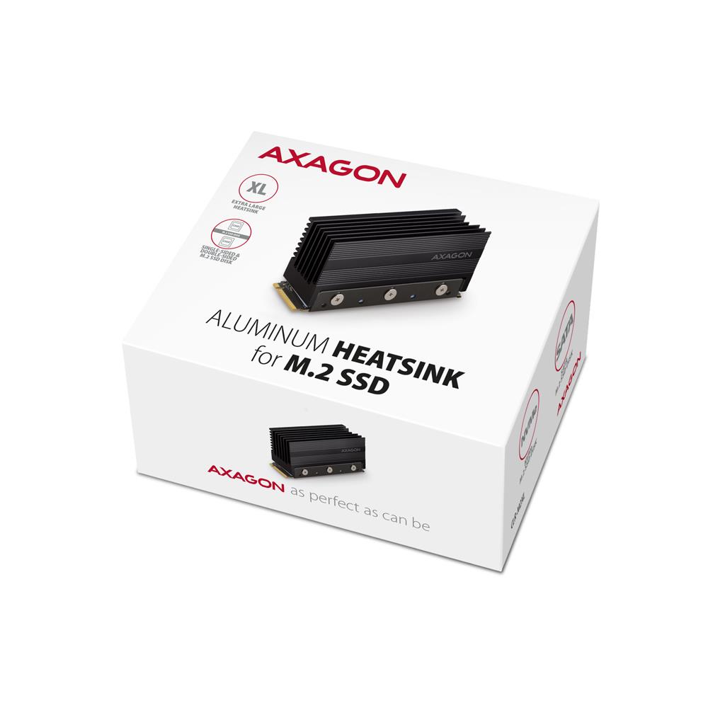 Axagon CLR-M2XL SSD Кулер M.2 2280 | Компактный и Эффективный