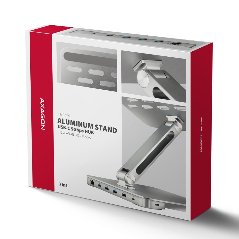 AXAGON NB ACC STAND 10-16 HMC-STND I/O HUB 7IN1