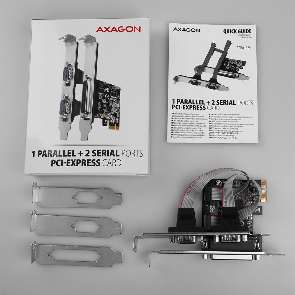 NET CARD PCIE 250KBPS/SP&LP PCEA-PSN AXAGON