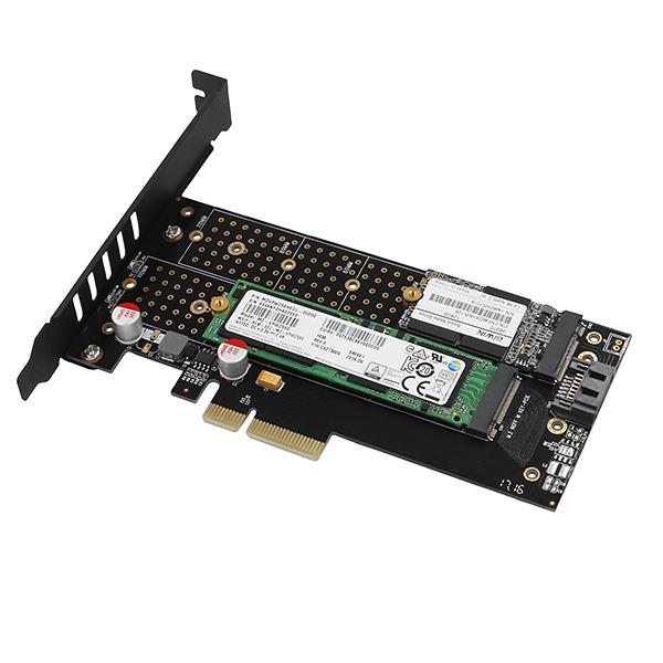 AXAGON PCEM2-DC SSD Adapter NVME SATA M.2 PCIe