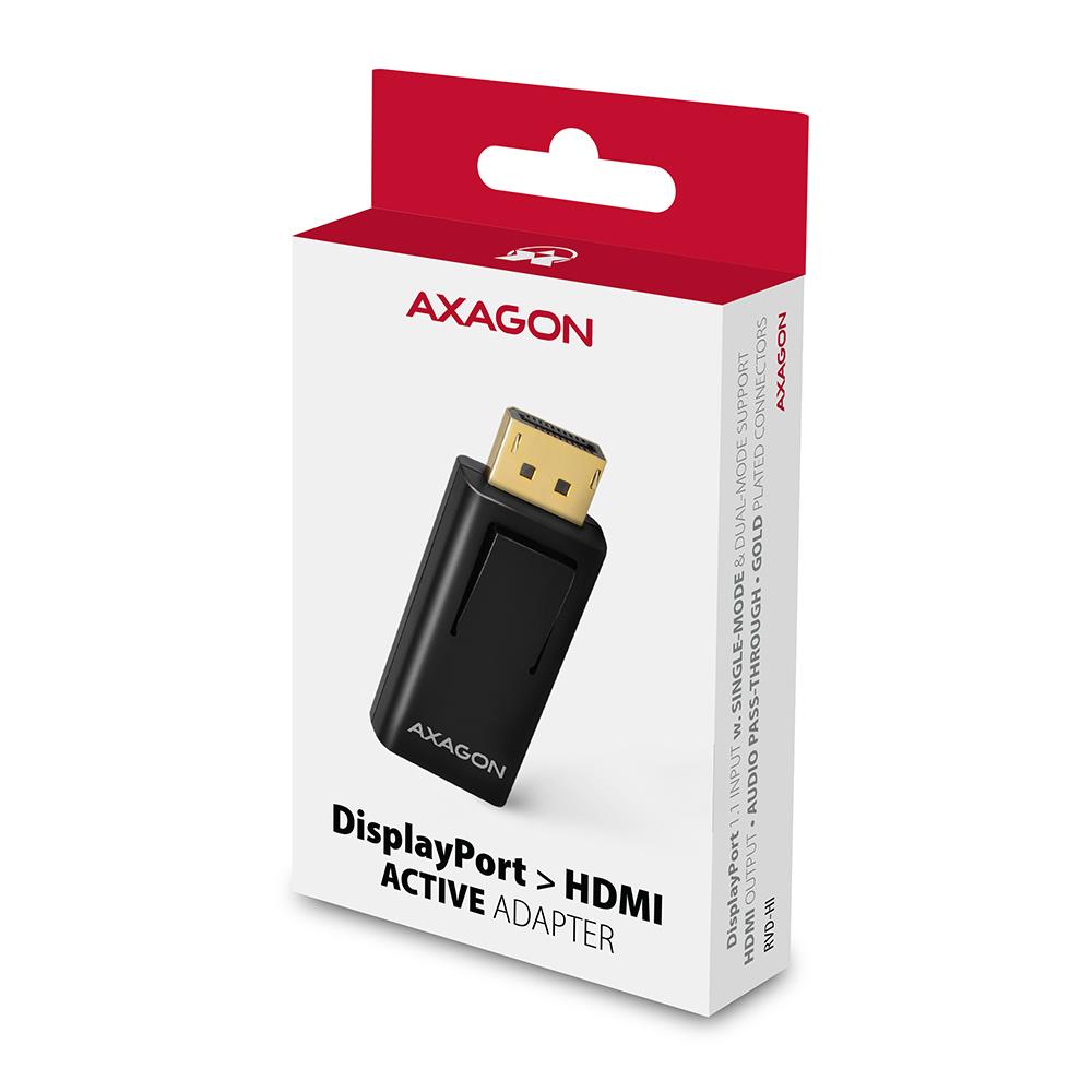 AXAGON RVD-HI DisplayPort HDMI Adapter