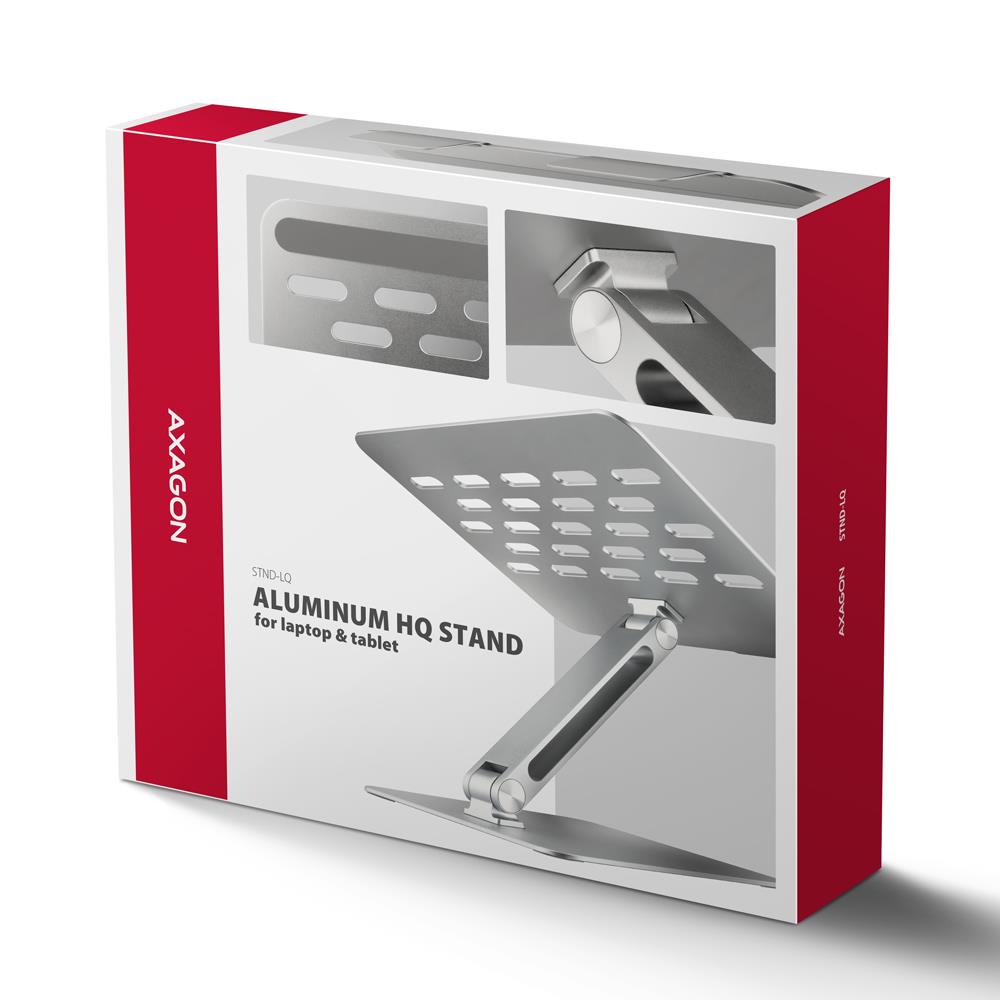 Axagon NB ACC stendas 10-16 aliuminio HQ modelis AXAGON
