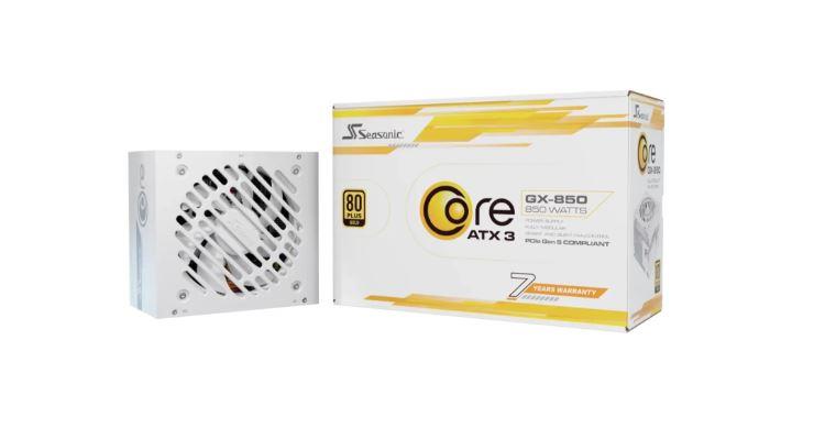 CASE PSU ATX 850W/WHITE CORE GX 850 SEASONIC