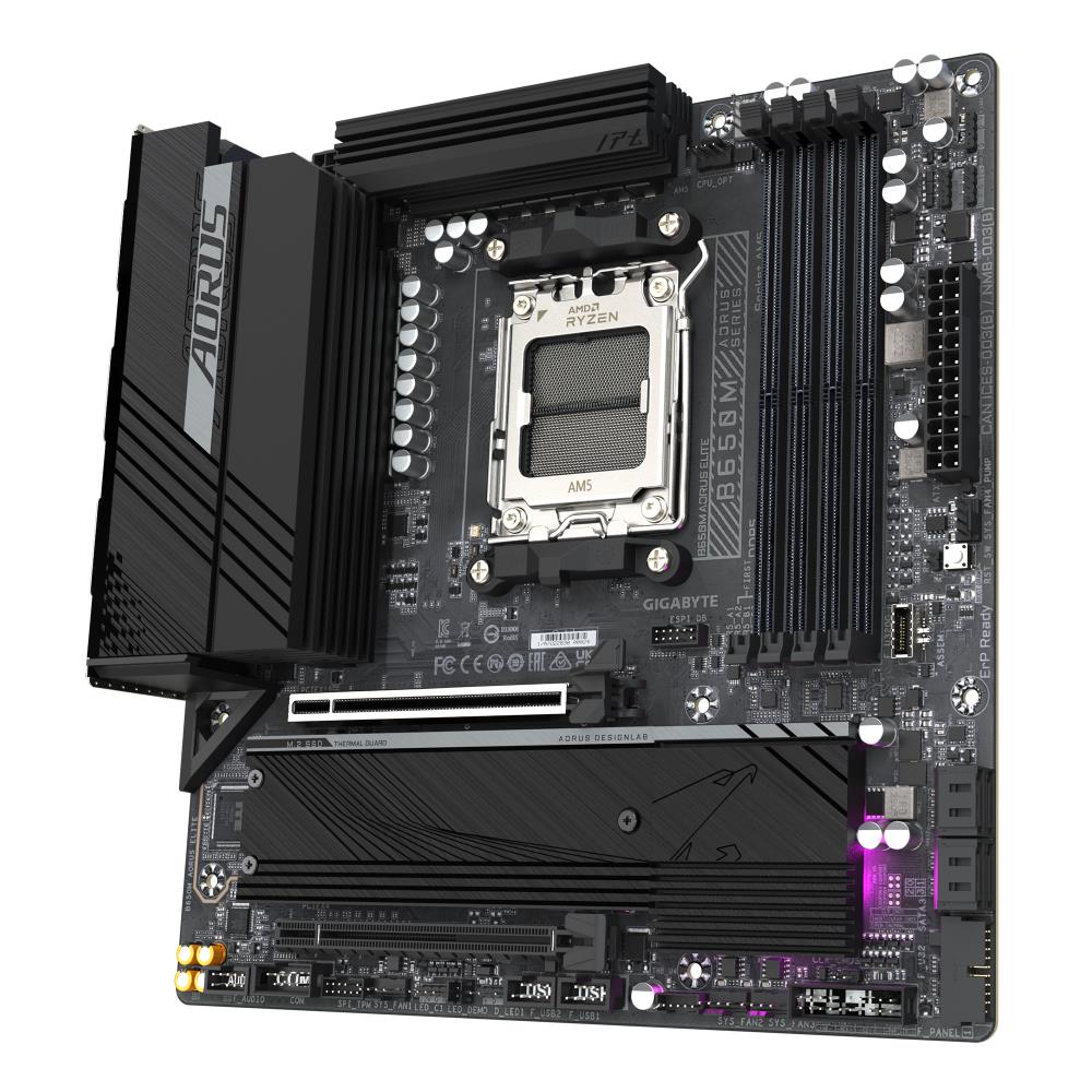 MB AMD B650 SAM5 MATX/B650M AORUS ELITE 1.3 GIGABYTE