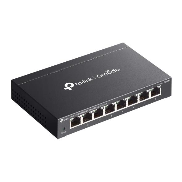 NET SWITCH 8PORT 10/100/1000M/OMADA ES208G TP-LINK
