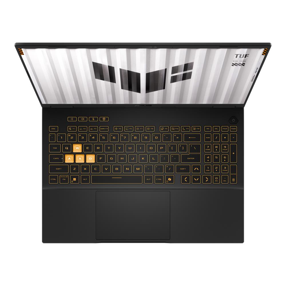 Notebook|ASUS|TUF|Gaming F16 (2025)|FX608JH-RV002W|CPU  Core i5|i5-13450HX|2400 MHz|16"|1920x1200|RAM 16GB|DDR5|5600 MHz|SSD 512GB|NVIDIA® GeForce RTXT 5050 Laptop GPU|8GB|ENG|Windows 11 Home|Grey|2.2 kg|90NR0MH1-M002B0