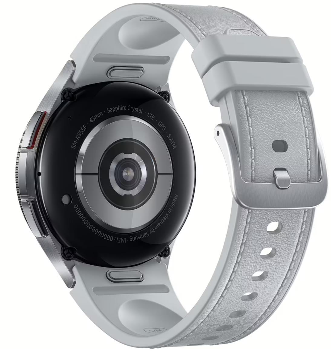 SMARTWATCH GALAXY WATCH6 CLAS./LTE 43MM SILV SM-R955 SAMSUNG